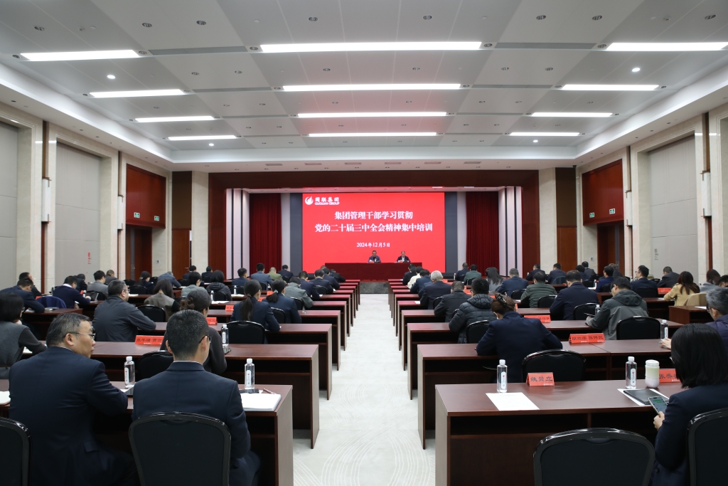 集團組織開展集團管理干部學(xué)習(xí)貫徹黨的二十屆三中全會精神集中培訓(xùn)
